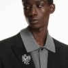 The Vienna Collection Brooch Swan, White, Ruthenium Plated The Vienna Collection Brooch Swan, White, Ruthenium Plated