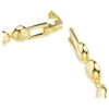 Una Angelic Bracelet Round Cut, Caramel, Gold-Tone Plated Una Angelic Bracelet Round Cut, Caramel, Gold-Tone Plated