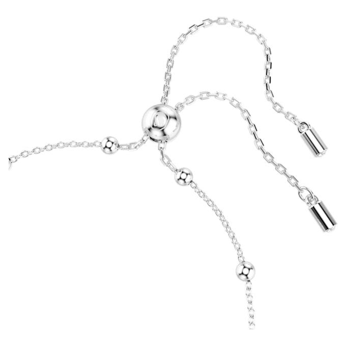 Una Angelic Bracelet Round Cut, White, Rhodium Plated Una Angelic Bracelet Round Cut, White, Rhodium Plated