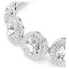 Una Angelic Bracelet White, Rhodium Plated Una Angelic Bracelet White, Rhodium Plated