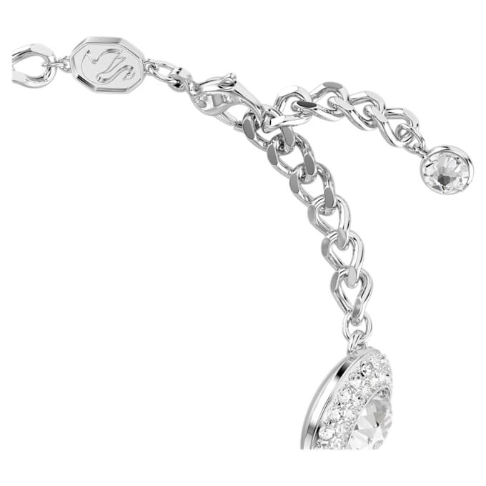 Una Angelic Bracelet White, Rhodium Plated Una Angelic Bracelet White, Rhodium Plated
