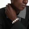Una Angelic Bracelet White, Rhodium Plated Una Angelic Bracelet White, Rhodium Plated
