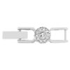 Una Angelic Extender Round Cut, White, Rhodium Plated Una Angelic Extender Round Cut, White, Rhodium Plated