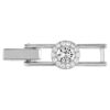 Una Angelic Extender Round Cut, White, Rhodium Plated Una Angelic Extender Round Cut, White, Rhodium Plated
