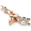 Una Angelic Extender Round Cut, White, Rose Gold-Tone Plated Una Angelic Extender Round Cut, White, Rose Gold-Tone Plated