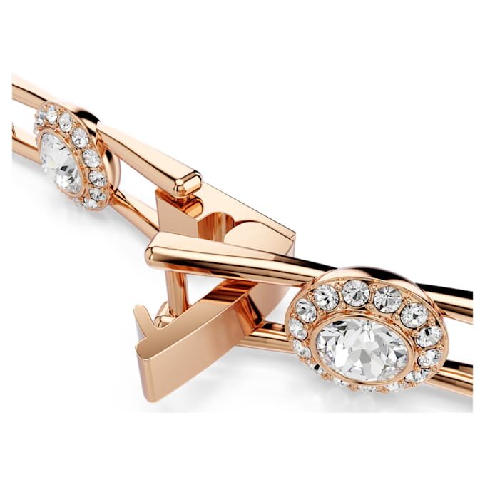 Una Angelic Extender Round Cut, White, Rose Gold-Tone Plated Una Angelic Extender Round Cut, White, Rose Gold-Tone Plated