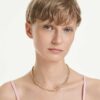 Una Angelic Necklace Round Cut, Caramel, Gold-Tone Plated Una Angelic Necklace Round Cut, Caramel, Gold-Tone Plated