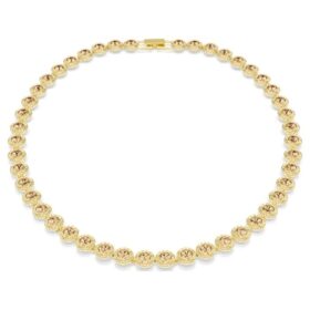 una angelic necklace round cut caramel gold tone plated 2 280x280 - Una Angelic Necklace Round Cut, Caramel, Gold-Tone Plated
