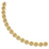 Una Angelic Necklace Round Cut, Caramel, Gold-Tone Plated Una Angelic Necklace Round Cut, Caramel, Gold-Tone Plated