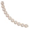 Una Angelic Necklace Round Cut, Medium, White, Rose Gold-Tone Plated Una Angelic Necklace Round Cut, Medium, White, Rose Gold-Tone Plated