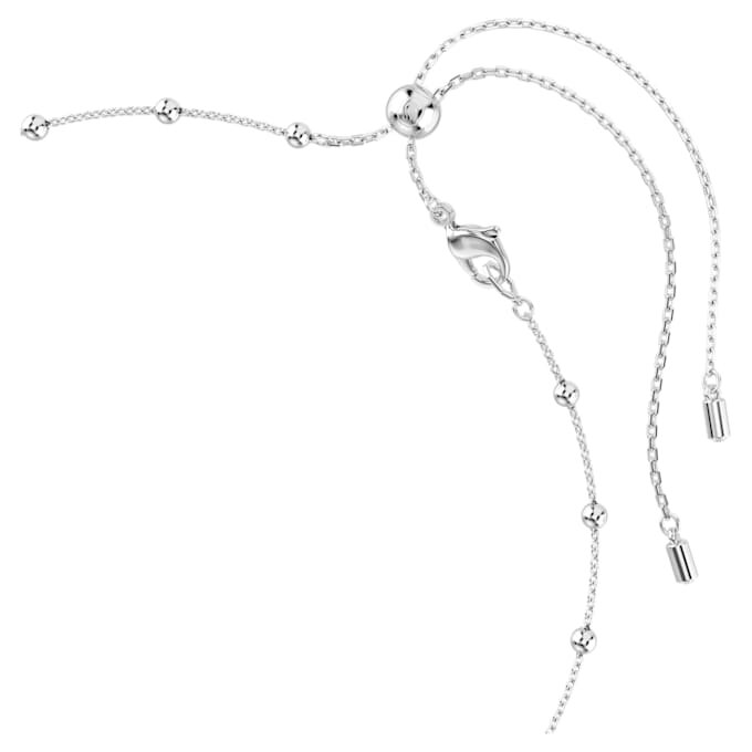Una Angelic Pendant Round Cut, Double Sided Motifs, White, Rhodium Plated Una Angelic Pendant Round Cut, Double Sided Motifs, White, Rhodium Plated