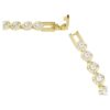 Una Angelic Set Round Cut, White, Gold-Tone Plated Una Angelic Set Round Cut, White, Gold-Tone Plated