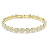 Una Angelic Set Round Cut, White, Gold-Tone Plated Una Angelic Set Round Cut, White, Gold-Tone Plated