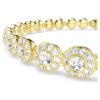 Una Angelic Set Round Cut, White, Gold-Tone Plated Una Angelic Set Round Cut, White, Gold-Tone Plated