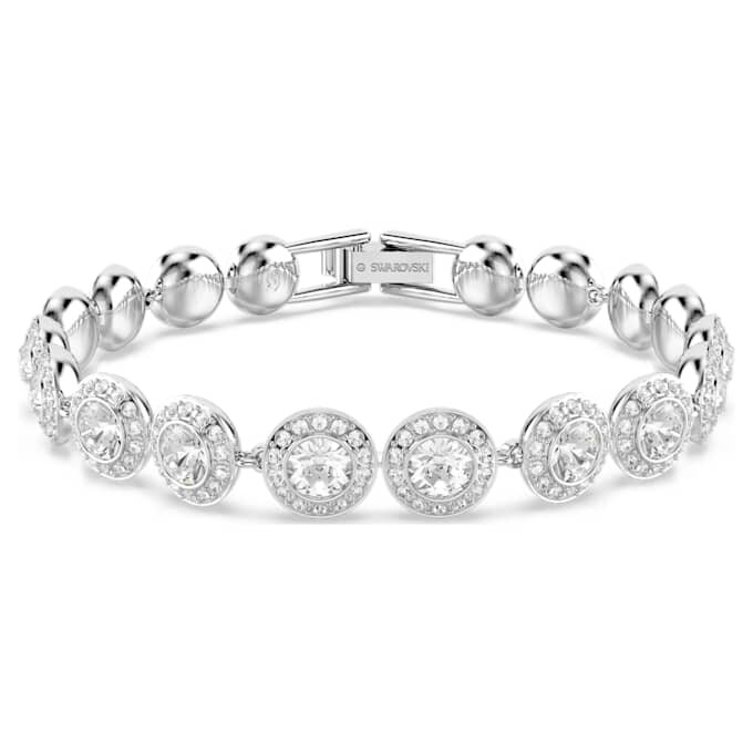 Una Angelic Set Set (3), Round Cut, White, Rhodium Plated Una Angelic Set Set (3), Round Cut, White, Rhodium Plated