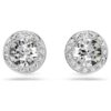 Una Angelic Set Set (3), Round Cut, White, Rhodium Plated Una Angelic Set Set (3), Round Cut, White, Rhodium Plated