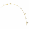 Una Angelic Strandage Crystal Pearl, Round Cut, White, Gold-Tone Plated Una Angelic Strandage Crystal Pearl, Round Cut, White, Gold-Tone Plated
