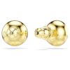 Una Angelic Stud Earrings Round Cut, Caramel, Gold-Tone Plated Una Angelic Stud Earrings Round Cut, Caramel, Gold-Tone Plated