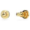 Una Angelic Stud Earrings Round Cut, Gold Tone, Gold-Tone Plated Una Angelic Stud Earrings Round Cut, Gold Tone, Gold-Tone Plated