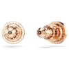 Una Angelic Stud Earrings Round Cut, Pavé, White, Rose Gold-Tone Plated Una Angelic Stud Earrings Round Cut, Pavé, White, Rose Gold-Tone Plated