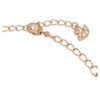 Una Bracelet Round Cut, Oval Shape, White, Rose Gold-Tone Plated Una Bracelet Round Cut, Oval Shape, White, Rose Gold-Tone Plated