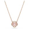 Una Necklace Clover, Pink, Rose Gold-Tone Plated Una Necklace Clover, Pink, Rose Gold-Tone Plated
