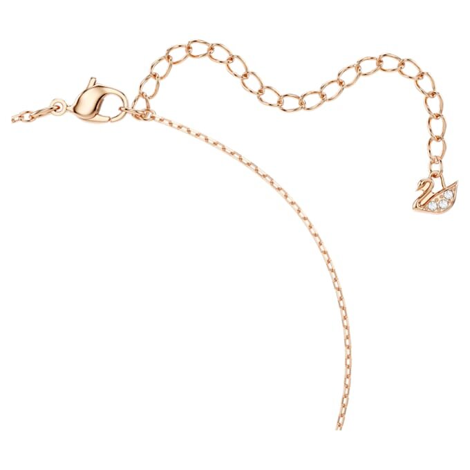 Una Necklace Clover, Pink, Rose Gold-Tone Plated Una Necklace Clover, Pink, Rose Gold-Tone Plated