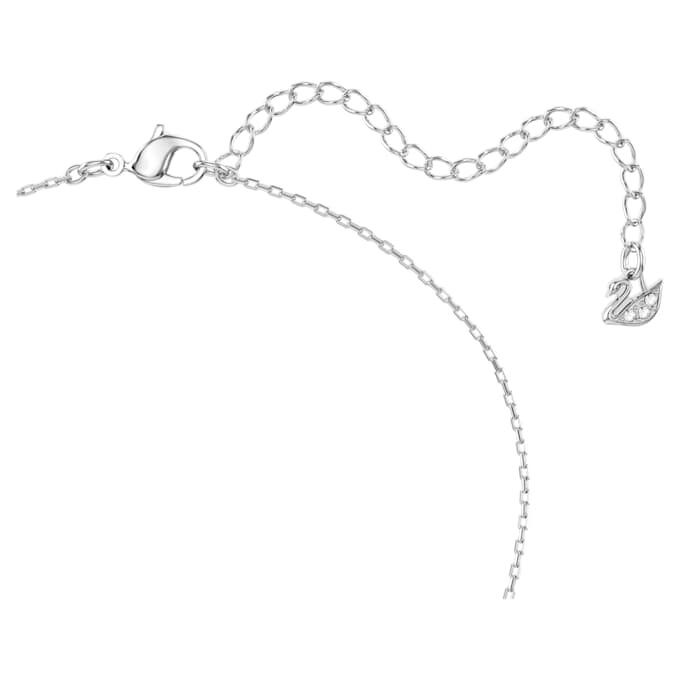 Una Set Round Cut, Blue, Rhodium Plated Una Set Round Cut, Blue, Rhodium Plated
