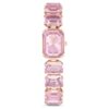 Watch Octagon Cut Bracelet, Pink, Rose Gold-Tone Finish Watch Octagon Cut Bracelet, Pink, Rose Gold-Tone Finish