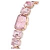 Watch Octagon Cut Bracelet, Pink, Rose Gold-Tone Finish Watch Octagon Cut Bracelet, Pink, Rose Gold-Tone Finish