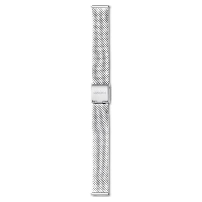 Watch Strap 13 Mm (0.51″) Width, Metal, Silver Tone, Stainless Steel Watch Strap 13 Mm (0.51″) Width, Metal, Silver Tone, Stainless Steel