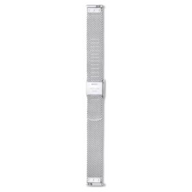 Watch Strap 13 Mm (0.51″) Width, Metal, Silver Tone, Stainless Steel Watch Strap 13 Mm (0.51″) Width, Metal, Silver Tone, Stainless Steel