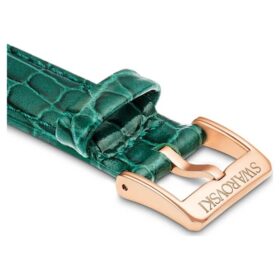 Watch Strap 16 Mm (0.63″) Width, Leather with Stitching, Green Watch Strap 16 Mm (0.63″) Width, Leather with Stitching, Green